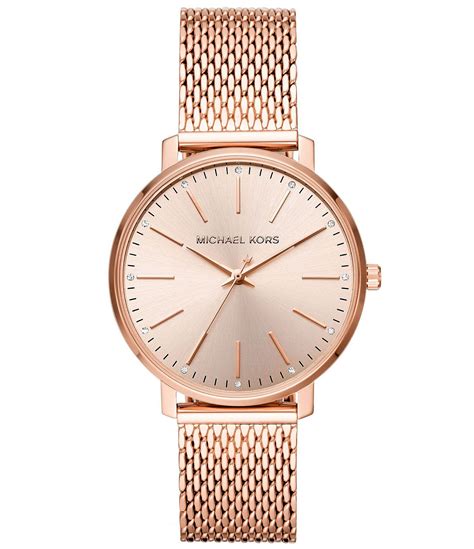 Michael Kors Women's Mini Pyper Rose Gold